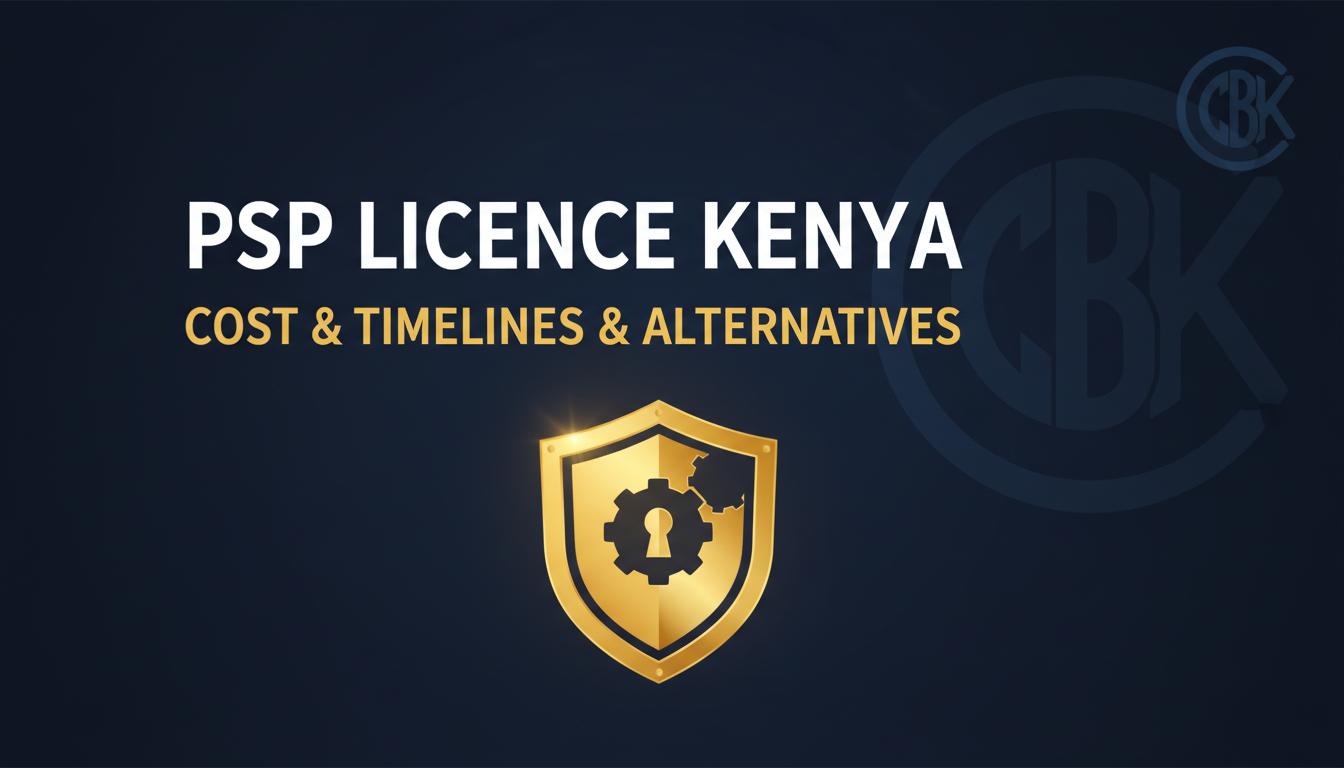 How to Get a PSP Licence in Kenya: Cost, Timelines & Alternatives